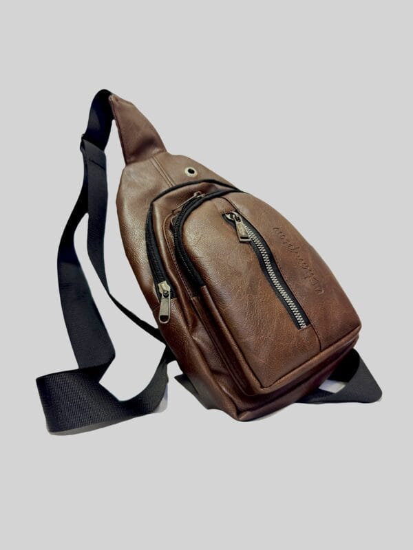 Brown Leather Fanny Pack