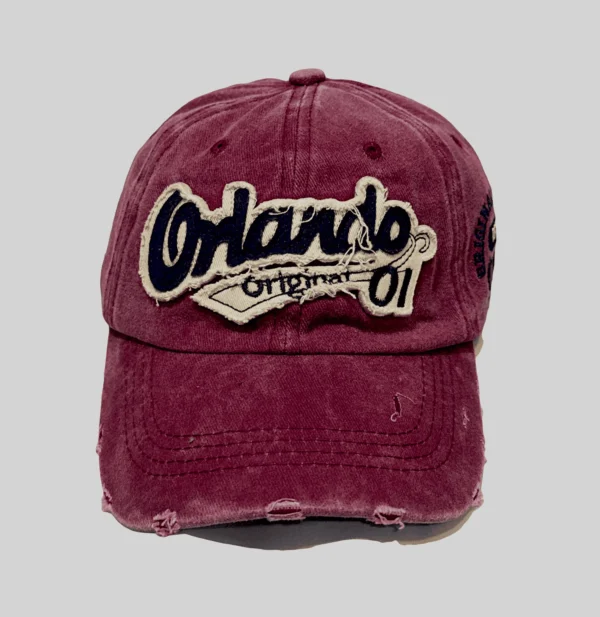 Red Baseball Cap – “Brooklyn Harvard Athletic” Edition