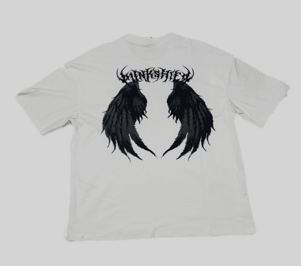 Graphic T-Shirt – “HARSHSTEW” Gothic Wings Edition